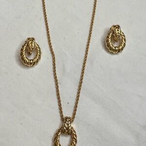 Dior Gold-Tone Jewelry Set